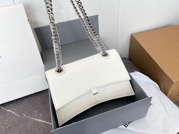 7a classic hourglass handbag half moon handle shoulder bag crocodile pattern leather tote bags clutch flap chain crossbody letter b pendant
7a classic hourglass handbag half moon handle shoulder bag crocodile pattern leather tote bags clutch flap chain crossbody letter b pendant