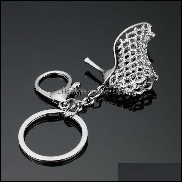 keychains lanyards metal high heel shoe keychain carabiner keyring bag hangs fashion jewelry for women drop delivery accessories dhswm, Silver
keychains lanyards metal high heel shoe keychain carabiner keyring bag hangs fashion jewelry for women drop delivery accessories dhswm, Silver