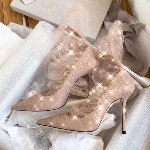 aveline 100 sandal designer luxury women summer high heels wedding shoes metallic silver glitter fabric pumps ivory tulle overlay with box, Black
aveline 100 sandal designer luxury women summer high heels wedding shoes metallic silver glitter fabric pumps ivory tulle overlay with box, Black