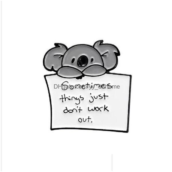 pins brooches fashion cartoon design cute koala brooch set gun black eco enamel pins funny zinc alloy brooches for girls gift jewel dhsc7, Gray
pins brooches fashion cartoon design cute koala brooch set gun black eco enamel pins funny zinc alloy brooches for girls gift jewel dhsc7, Gray