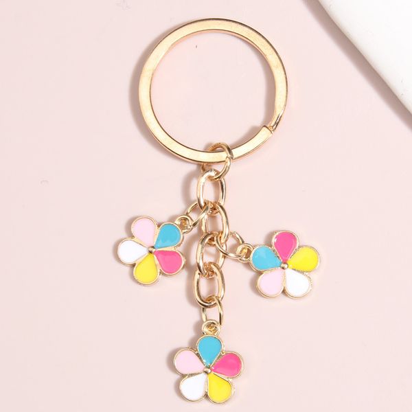 cute enamel keychains lanyard colorful sakura flower butterfly keyring sweet key chains for women girls handbag accessorie diy jewelry gifts, Silver
cute enamel keychains lanyard colorful sakura flower butterfly keyring sweet key chains for women girls handbag accessorie diy jewelry gifts, Silver