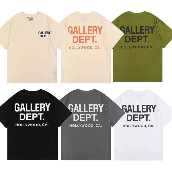 men's and women's t shirt 2022 fashion american high street brand gallerydepts many stars in the same season new letter slogan bas, White;black
men's and women's t shirt 2022 fashion american high street brand gallerydepts many stars in the same season new letter slogan bas, White;black