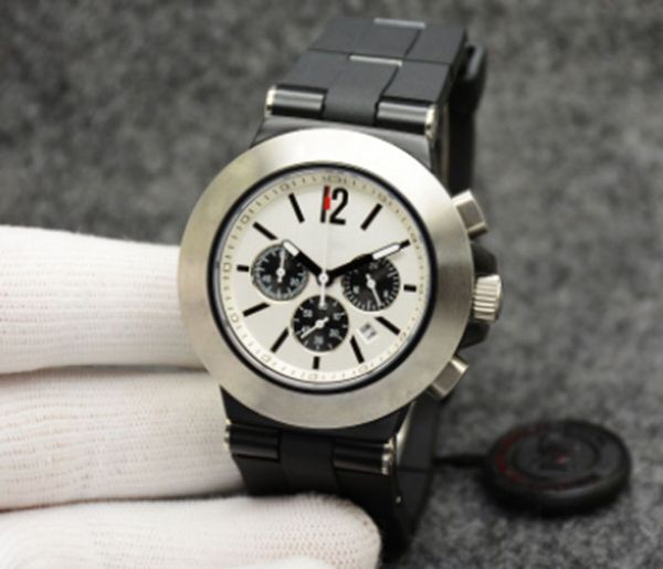 aluminum quartz chronograph sapphire glass 44m men's watch white dial oak bark logo letter bezel luminous steve aoki dial rubber couple, Slivery;brown
aluminum quartz chronograph sapphire glass 44m men's watch white dial oak bark logo letter bezel luminous steve aoki dial rubber couple, Slivery;brown