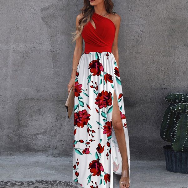 casual dresses elegant one shoulder floral print high slit party dress women hollow out sleeveless evening maxi dress femme prom vestidos ro, Black;gray
casual dresses elegant one shoulder floral print high slit party dress women hollow out sleeveless evening maxi dress femme prom vestidos ro, Black;gray