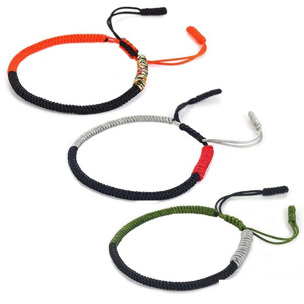 charm bracelets handmade braided knot lucky prayer bracelets bohemian ethnic red black sier tibetan buddhist rope bracelet for men w dhq45, Golden;silver
charm bracelets handmade braided knot lucky prayer bracelets bohemian ethnic red black sier tibetan buddhist rope bracelet for men w dhq45, Golden;silver