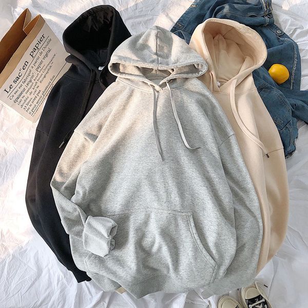 women's hoodies sweatshirts woman's sweatshirts solid 13 colors korean female hooded pullovers cotton thicken warm hoodies women 2, Black
women's hoodies sweatshirts woman's sweatshirts solid 13 colors korean female hooded pullovers cotton thicken warm hoodies women 2, Black