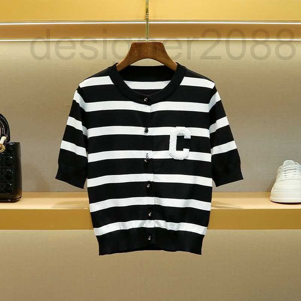 women's knits & tees designer ce home black and white striped knitted cardigan 2022 autumn new women's wear aging thin short femal
women's knits & tees designer ce home black and white striped knitted cardigan 2022 autumn new women's wear aging thin short femal