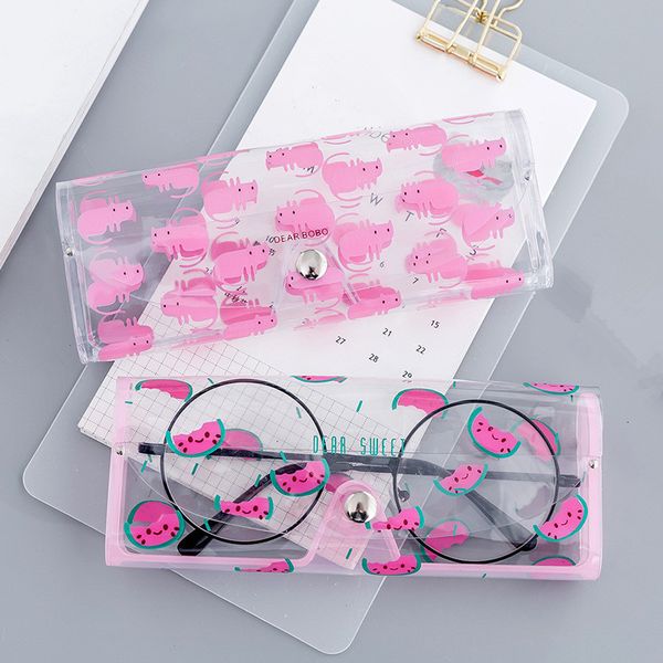 sunglasses cases cartoon cute travel women transparent pvc eye glasses box bag case protection holder carry eyewear accessories 221119
sunglasses cases cartoon cute travel women transparent pvc eye glasses box bag case protection holder carry eyewear accessories 221119