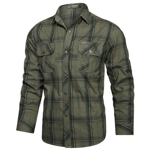 men's casual shirts fashion 2022 autumn spring clothes green plaid cargo military brand shirts for mens long sleeves casual blouse over, White;black
men's casual shirts fashion 2022 autumn spring clothes green plaid cargo military brand shirts for mens long sleeves casual blouse over, White;black