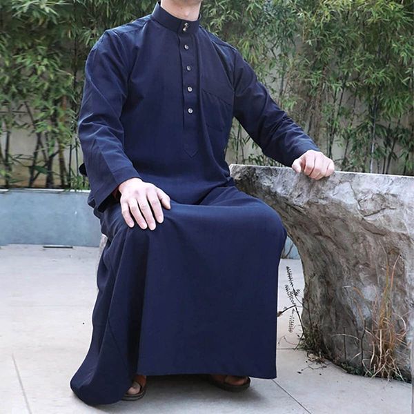 2022 new ethnic clothing manufacturers direct sales standing collar solid color arabian clothing embroidered ramadan prayer robe, Red
2022 new ethnic clothing manufacturers direct sales standing collar solid color arabian clothing embroidered ramadan prayer robe, Red