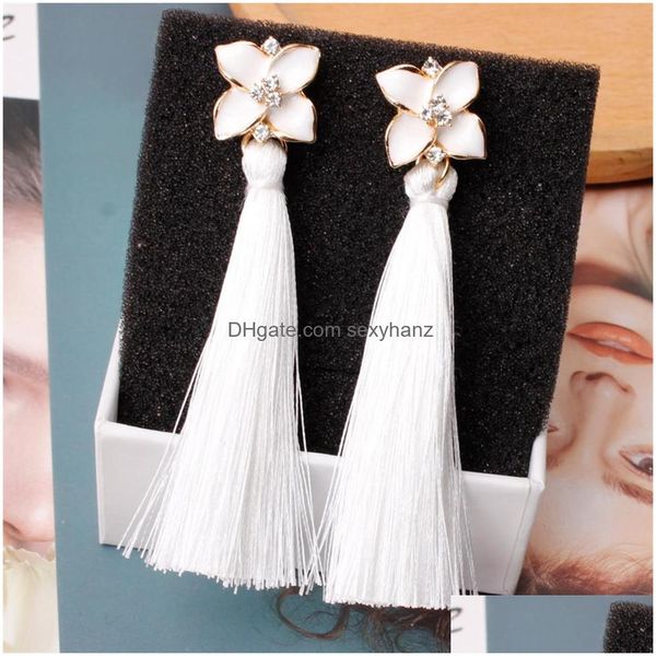 dangle chandelier luxury design pure color chandelier dangle earring gold plated flash diamond personality long flower tassel wome dh2pi, Silver
dangle chandelier luxury design pure color chandelier dangle earring gold plated flash diamond personality long flower tassel wome dh2pi, Silver
