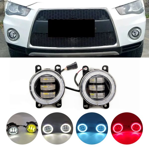 2pcs car fog light assembly led angel eye daytime running light drl h11 12v for mitsubishi outlander ii cw w 2006 - 2012
2pcs car fog light assembly led angel eye daytime running light drl h11 12v for mitsubishi outlander ii cw w 2006 - 2012