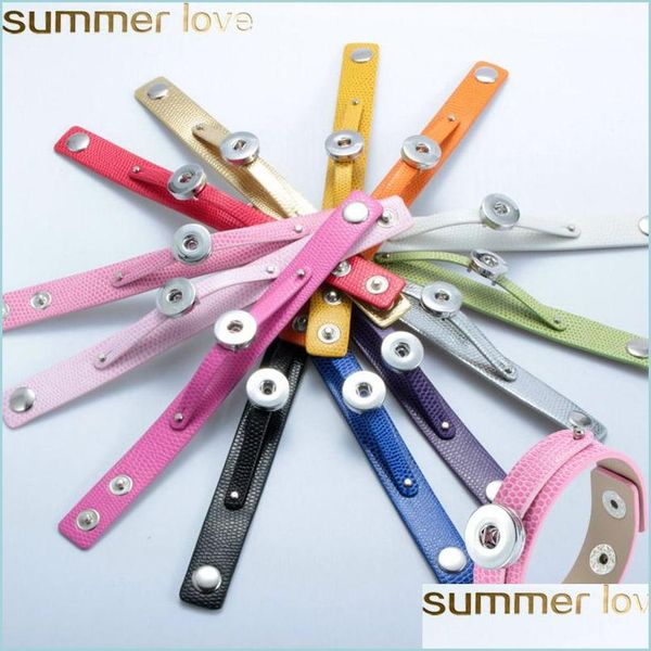 other bracelets pu leather bracelet jewelry diy colorf snap button bracelets bangle fit 18mm po glass cabochon wrap charm men drop de dhh8r, Golden;silver
other bracelets pu leather bracelet jewelry diy colorf snap button bracelets bangle fit 18mm po glass cabochon wrap charm men drop de dhh8r, Golden;silver