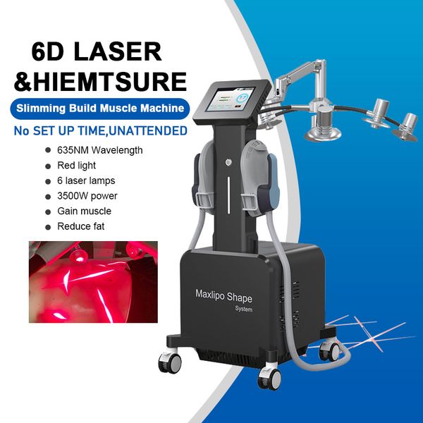 2 in 1 non-invasive 532nm 6d lipolaser shape slimming machine hiemt ems electromagnetic muscles stimulation fat removal building muscle beau
2 in 1 non-invasive 532nm 6d lipolaser shape slimming machine hiemt ems electromagnetic muscles stimulation fat removal building muscle beau