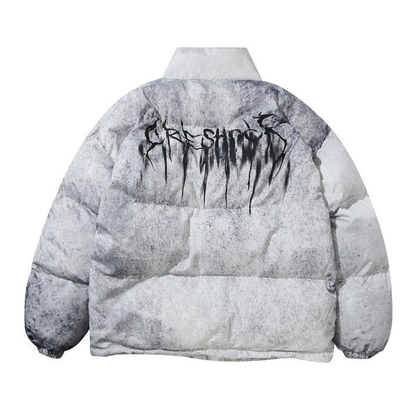 men's down parkas winter parka jacket high street print coat streetwear fashion autumn thick warm jackets women coats male clothes 2211, Black
men's down parkas winter parka jacket high street print coat streetwear fashion autumn thick warm jackets women coats male clothes 2211, Black