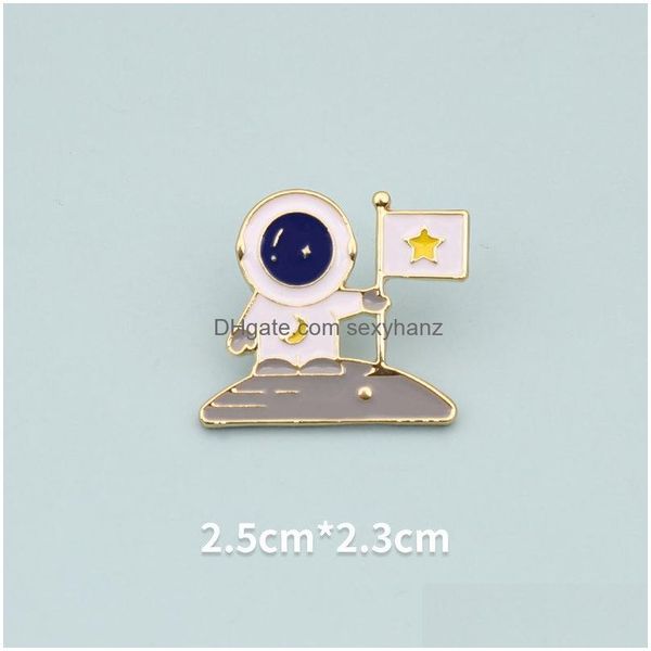 pins brooches astronaut shaped enamel painting brooches set 18pcs gold plated ins cartoon zinc alloy badge meteorite rocket star mo dhk4p, Gray
pins brooches astronaut shaped enamel painting brooches set 18pcs gold plated ins cartoon zinc alloy badge meteorite rocket star mo dhk4p, Gray