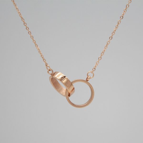 dainty chain necklace luxury jewelry diamond necklaces designer pendant 3 loops pendants charms wedding femme party fashion designers neckla, Silver
dainty chain necklace luxury jewelry diamond necklaces designer pendant 3 loops pendants charms wedding femme party fashion designers neckla, Silver