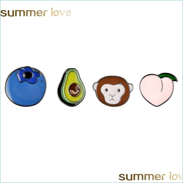 pins brooches enamel pins monkey peach blueberry avocado metal lapel hard brooches cute badge fashion simple design jewelry accesso dhkk3, Gray
pins brooches enamel pins monkey peach blueberry avocado metal lapel hard brooches cute badge fashion simple design jewelry accesso dhkk3, Gray