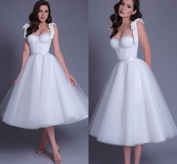 tulle civil short a-line wedding dress for women 2023 sweetheart bow bridal party gowns custom made vestido de noiva, White
tulle civil short a-line wedding dress for women 2023 sweetheart bow bridal party gowns custom made vestido de noiva, White