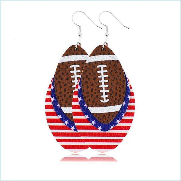 charm new fashion independence day women dangle earrings jewelry gifts baseball football softball sport pu leather american flag dro dhvvg, Golden
charm new fashion independence day women dangle earrings jewelry gifts baseball football softball sport pu leather american flag dro dhvvg, Golden