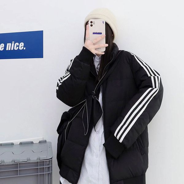 women's down jacket new winter thick warm fashion white down casual coat, Black
women's down jacket new winter thick warm fashion white down casual coat, Black