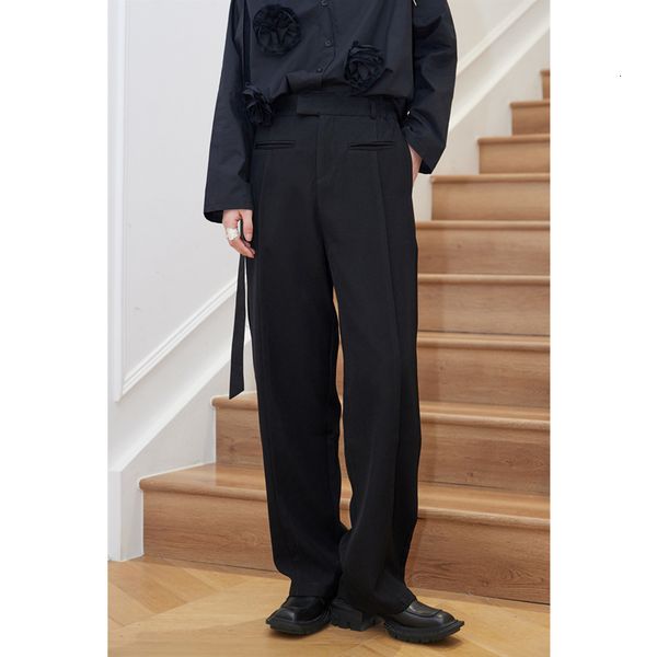 men's pants spring and autumn niche black design simple ironing fabric slim straight pants suit pants 221119
men's pants spring and autumn niche black design simple ironing fabric slim straight pants suit pants 221119