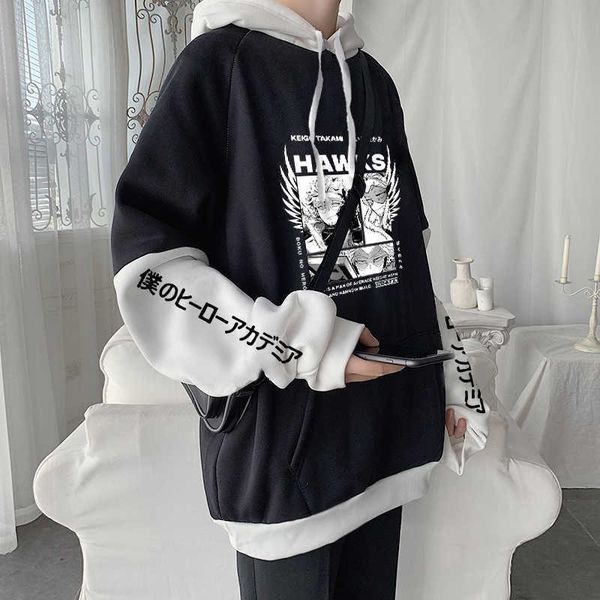 men's hoodies sweatshirts my hero academia anime hoodies boku no hero academia cool eagle boy hawks men women winter long sleeve manga, Black
men's hoodies sweatshirts my hero academia anime hoodies boku no hero academia cool eagle boy hawks men women winter long sleeve manga, Black