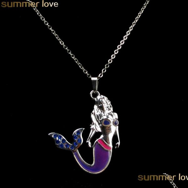pendant necklaces fashion mermaid necklace shimmery blue crystal sier chain seamaid pendant for elegant girls women jewelry gifts dr dhh9m, Silver
pendant necklaces fashion mermaid necklace shimmery blue crystal sier chain seamaid pendant for elegant girls women jewelry gifts dr dhh9m, Silver