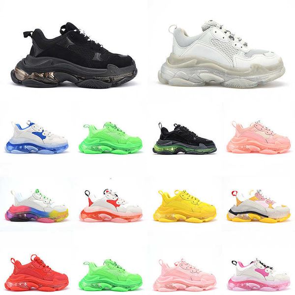 s clear dr casual shoes shoes bubble triple midsole black white green men women platform sports sneakers trainers size 36-45
s clear dr casual shoes shoes bubble triple midsole black white green men women platform sports sneakers trainers size 36-45
