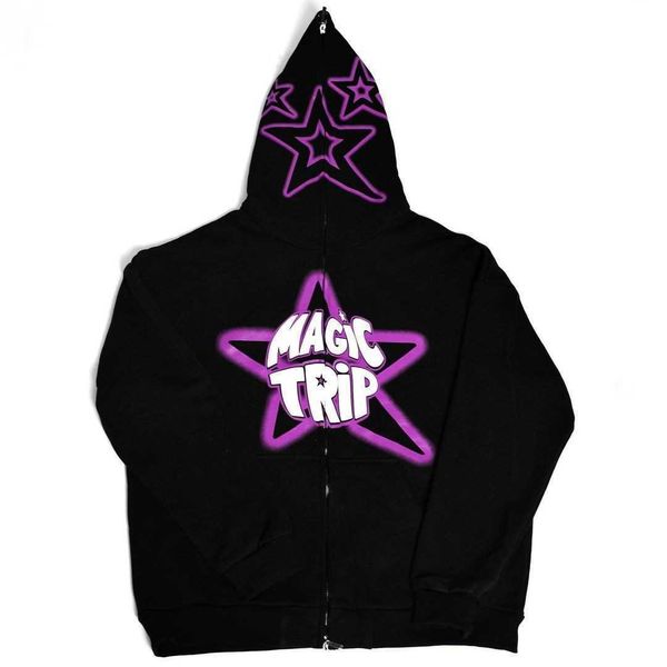 men's hoodies sweatshirts vintage fashion star graphic grunge women long-sleeved zip hoodie women jacket oversize streetwear y2k clothe, Black
men's hoodies sweatshirts vintage fashion star graphic grunge women long-sleeved zip hoodie women jacket oversize streetwear y2k clothe, Black
