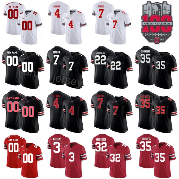 ncaa 100th ohio state buckeyes football college 8 cade stover jerseys lathan ransom ronnie hickman cody simon pete werner jaxon smith-njigba, Black
ncaa 100th ohio state buckeyes football college 8 cade stover jerseys lathan ransom ronnie hickman cody simon pete werner jaxon smith-njigba, Black
