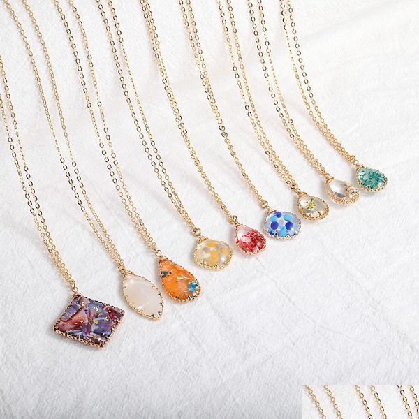 pendant necklaces fashion resin stone druzy necklaces flower shell gold plated geometry pendant necklace for elegant women girls jew dhjix, Silver
pendant necklaces fashion resin stone druzy necklaces flower shell gold plated geometry pendant necklace for elegant women girls jew dhjix, Silver