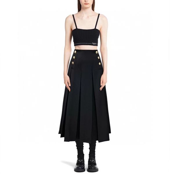 2022 autumn and winter new skirts high-end fashion a-line skirt high-quality skirt, Black
2022 autumn and winter new skirts high-end fashion a-line skirt high-quality skirt, Black