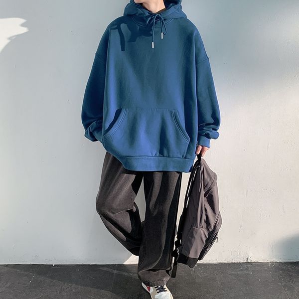 men's hoodies sweatshirts plush thickened coat hooded sweater men's solid color handsome versatile hoodie loose autumn winter clot, Black
men's hoodies sweatshirts plush thickened coat hooded sweater men's solid color handsome versatile hoodie loose autumn winter clot, Black