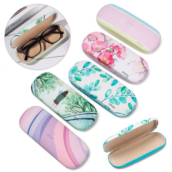 sunglasses cases fashion cute pattern glasses box portable hard eyeglasses case spectacle holder eyewear protector travel accessories 221119
sunglasses cases fashion cute pattern glasses box portable hard eyeglasses case spectacle holder eyewear protector travel accessories 221119
