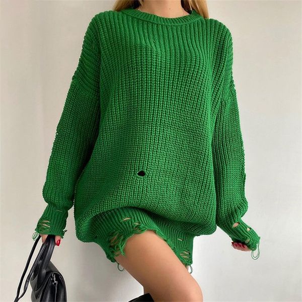 women's sweaters y2k women oversized sweater knitted green o neck long sleeve pullover casual female loose party club sweaters dresses, White;black
women's sweaters y2k women oversized sweater knitted green o neck long sleeve pullover casual female loose party club sweaters dresses, White;black