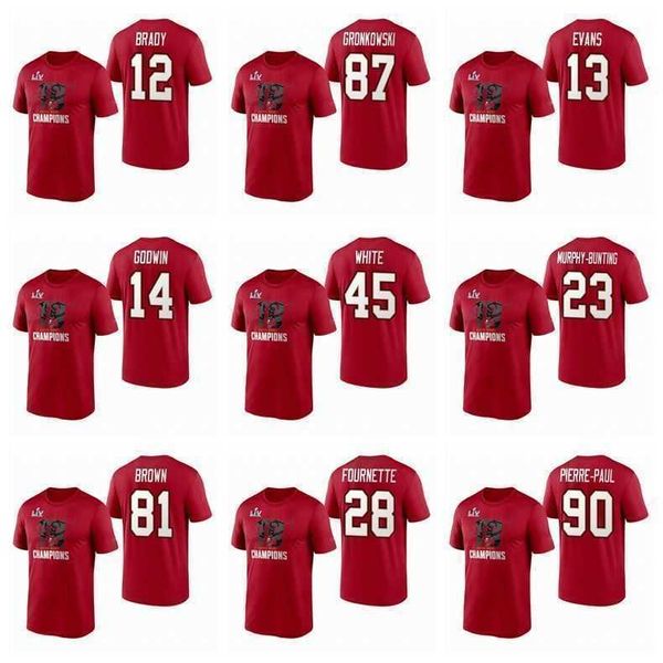jersey 12 tom brady 87 rob gronkowski 13 mike evans tampa bay super buccaneer men champions red local football t-shirt bowl, Black
jersey 12 tom brady 87 rob gronkowski 13 mike evans tampa bay super buccaneer men champions red local football t-shirt bowl, Black