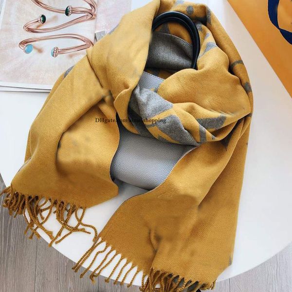 

Sca 2022 scarf designer New Echarpe Cashmere Thick Shawl Women Long Winter Wram Pashmina Wraps Hijab with Tassel Bufan Echar