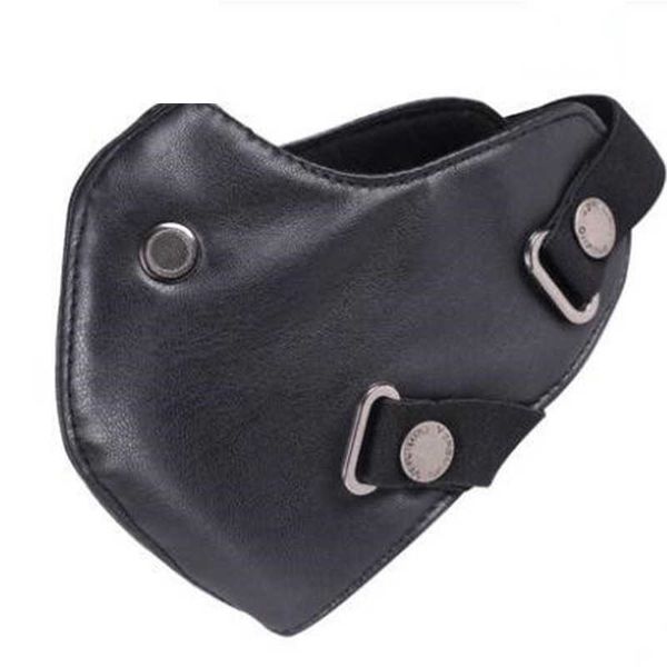 pu leather punk motorcycle mask riding mask new universal outdoor windproof breathable breathing mouth dustproof adjustable mask
pu leather punk motorcycle mask riding mask new universal outdoor windproof breathable breathing mouth dustproof adjustable mask