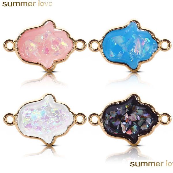 charms resin synthetic opal fatima hand charm fit for making diy bracelets or necklaces jewelry ear findings drop delivery components dhy7j, Bronze;silver
charms resin synthetic opal fatima hand charm fit for making diy bracelets or necklaces jewelry ear findings drop delivery components dhy7j, Bronze;silver
