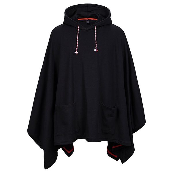 men's hoodies sweatshirts men's gothic loose big pocket coat cloak sweater men's dark series sweater fashionable coat persona, Black
men's hoodies sweatshirts men's gothic loose big pocket coat cloak sweater men's dark series sweater fashionable coat persona, Black