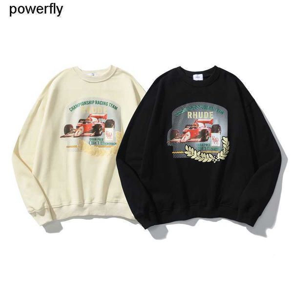 men's hoodies designer sweatshirts rhude racing round neck sweater fashion casual sweater fashion streetwear hoodie, Black
men's hoodies designer sweatshirts rhude racing round neck sweater fashion casual sweater fashion streetwear hoodie, Black