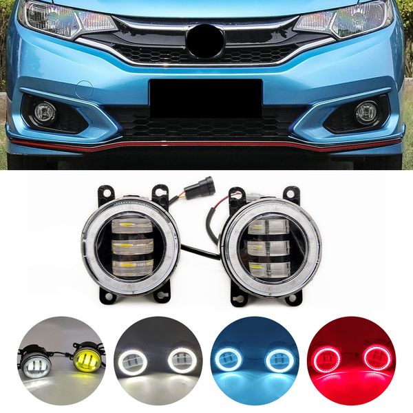 1 pair car fog light assembly led angel eye drl daytime running light h11 12v for honda jazz fit 2015 2016 2017 2018
1 pair car fog light assembly led angel eye drl daytime running light h11 12v for honda jazz fit 2015 2016 2017 2018