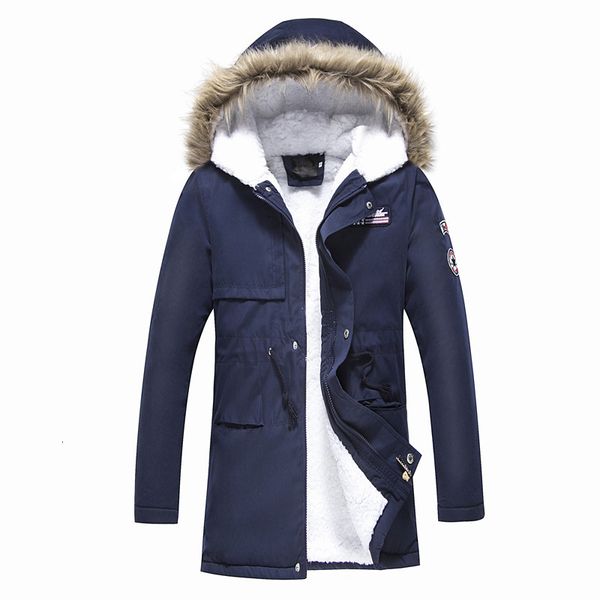 men's down parkas winter men's cottonpadded jacket korean version of the hooded padded and velvetpadded jacket midlength padded ja, Black
men's down parkas winter men's cottonpadded jacket korean version of the hooded padded and velvetpadded jacket midlength padded ja, Black