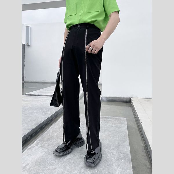 men's pants autumnwinter niche primary color wash with woollen edge jeans male korean version slim versatile casual straight pants 2211, Black
men's pants autumnwinter niche primary color wash with woollen edge jeans male korean version slim versatile casual straight pants 2211, Black
