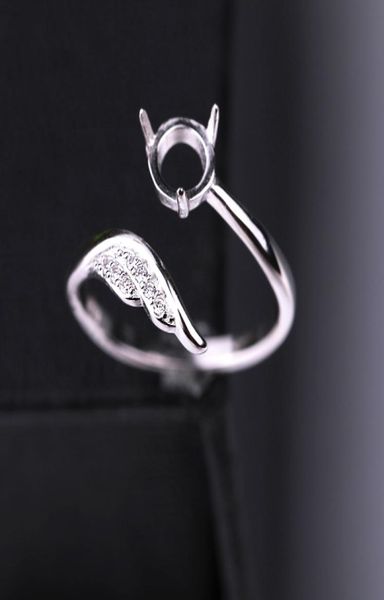 925 sterling silver engagement wedding ring for women crystal 6x6mm round cabochon semi mount ring setting diy stone5765971, Slivery;crystal
925 sterling silver engagement wedding ring for women crystal 6x6mm round cabochon semi mount ring setting diy stone5765971, Slivery;crystal