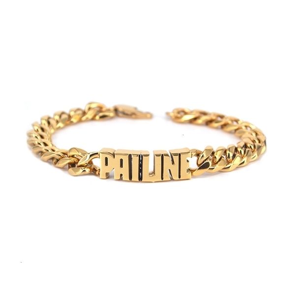 charm bracelets noelia custom name for women men stainless steel gold 8mm cuban chain personalized classic nameplate 221118, Golden;silver
charm bracelets noelia custom name for women men stainless steel gold 8mm cuban chain personalized classic nameplate 221118, Golden;silver