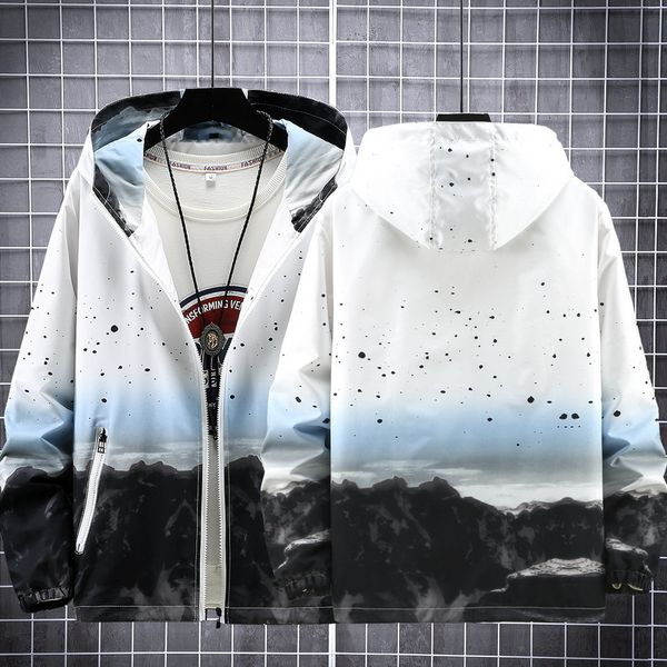men's down parkas spring and autumn men's jacket with zipper hood autumn casual jacket fashion 3d pattern men's jacket handso, Black
men's down parkas spring and autumn men's jacket with zipper hood autumn casual jacket fashion 3d pattern men's jacket handso, Black