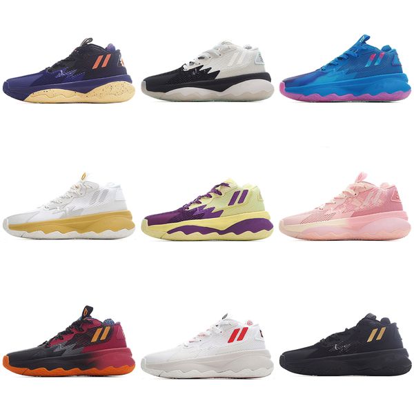 damian lillard dame 8 basketball shoes viii 8th purple black white gold blue pink bruce lee mens shoe sports trainers sneakers 40-46, White;red
damian lillard dame 8 basketball shoes viii 8th purple black white gold blue pink bruce lee mens shoe sports trainers sneakers 40-46, White;red