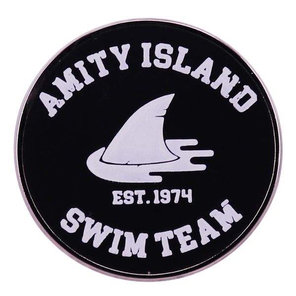 amity island swim team button enamel pin horror movie inspiration badge, Blue
amity island swim team button enamel pin horror movie inspiration badge, Blue